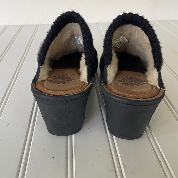 UGG Suede Rubber Sole Clogs size 7 - Picture 4 of 10